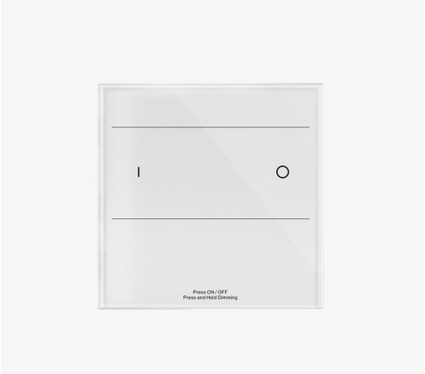 Touch wallplate, 1 Zone Dimming, 230V,DMX,RF(V1/V1L)