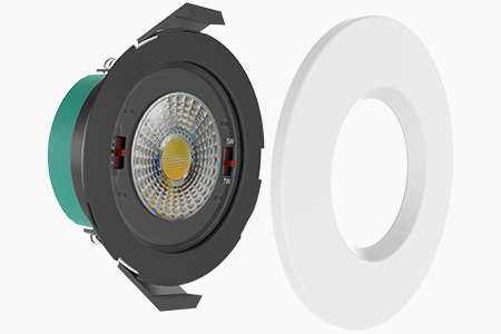 Nua Downlight Front View